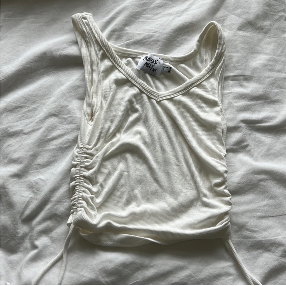 Princess Polly ruched ribbed tank